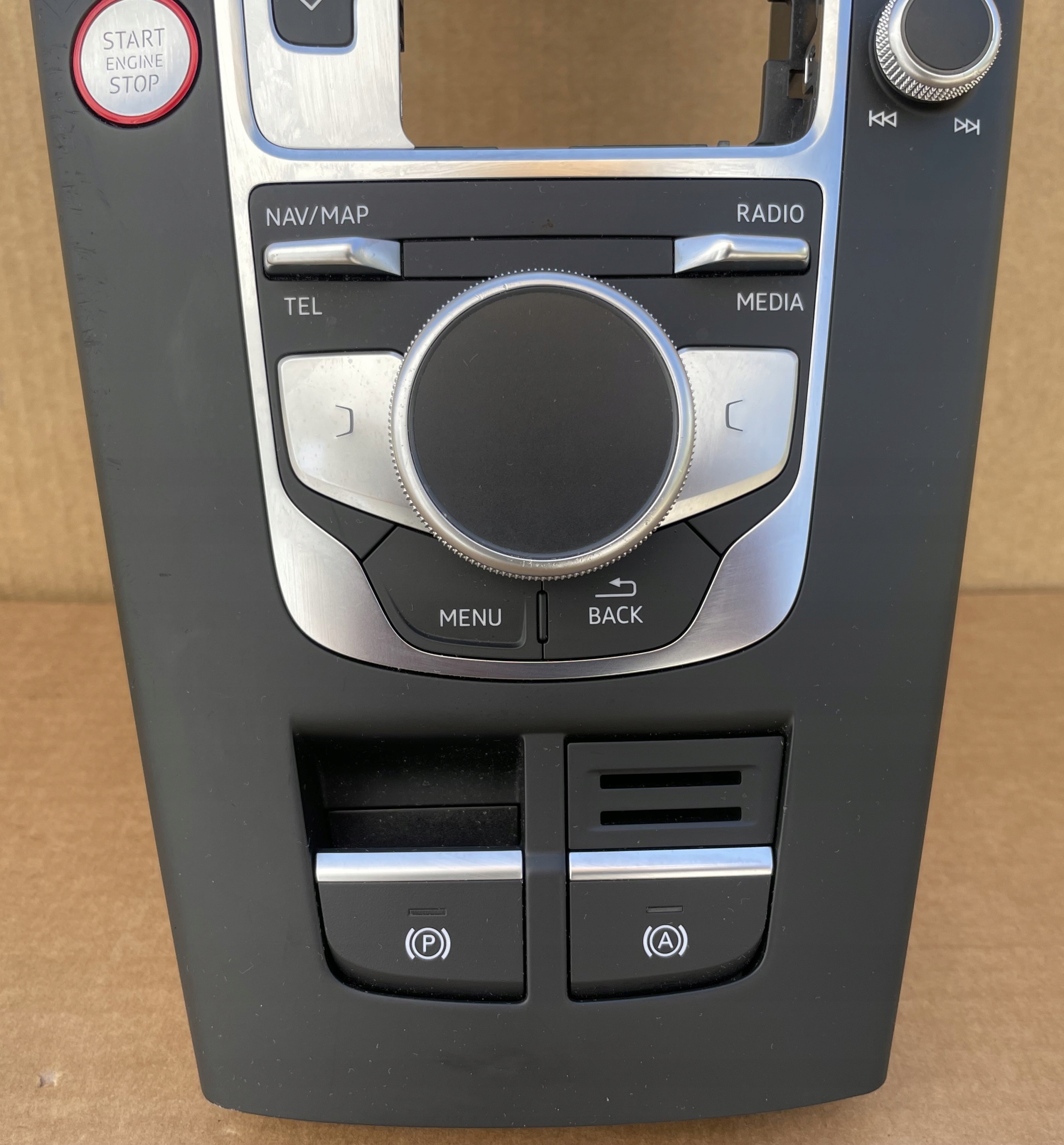 control panel MMI frame AUDI A3 S3 RS3 12-19 R 8V0919614BK