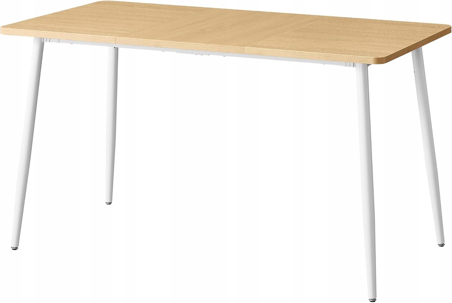 Stôl do jedálne Vasagle 140x75 cm Dub Biely Kuchyňa Obývacia izba Loft