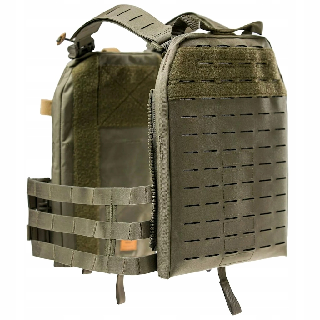 Vojenská taktická vesta Lindnerhof Plate Carrier MX042 Stone Grey