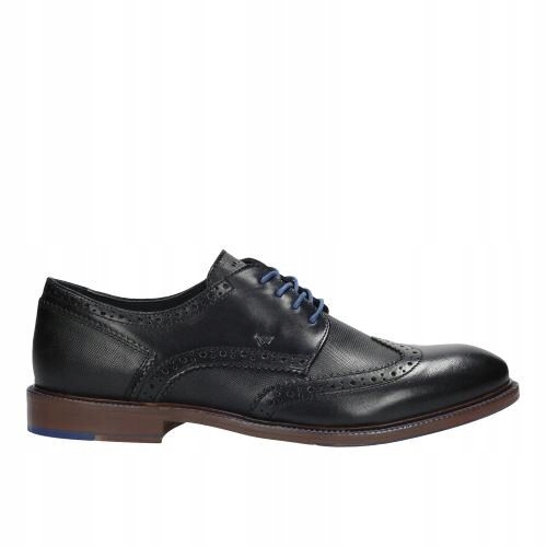 Czarne półbuty męskie r. 44