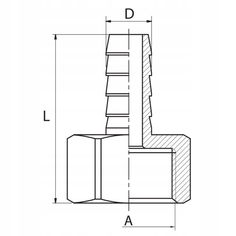ZŁĄCZKA PRZEJŚCIÓWKA DO WĘŻA GW 1/2 CALA DN 15x12mm MOSIĘŻNA DIAMOND EAN (GTIN) 5907547632051