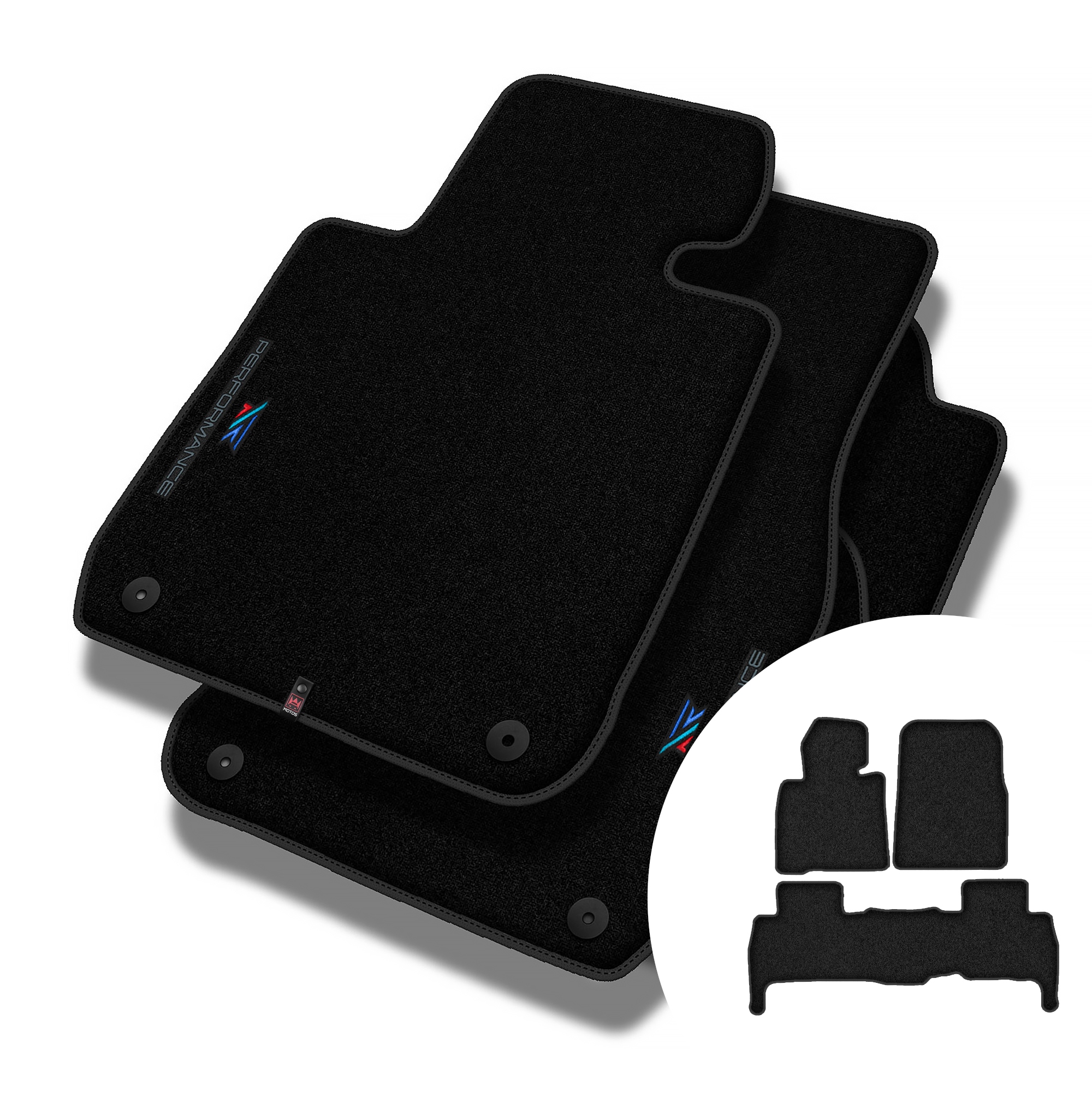 Velúrové koberčeky Performance Premium pre Toyota Land Cruiser J200 2007-2021