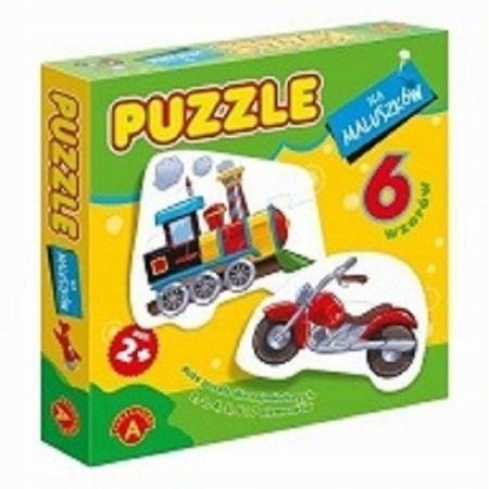 

Pierwsze Puzzle Baby Pojazdy 6 Wzorów 27EL Dziecka