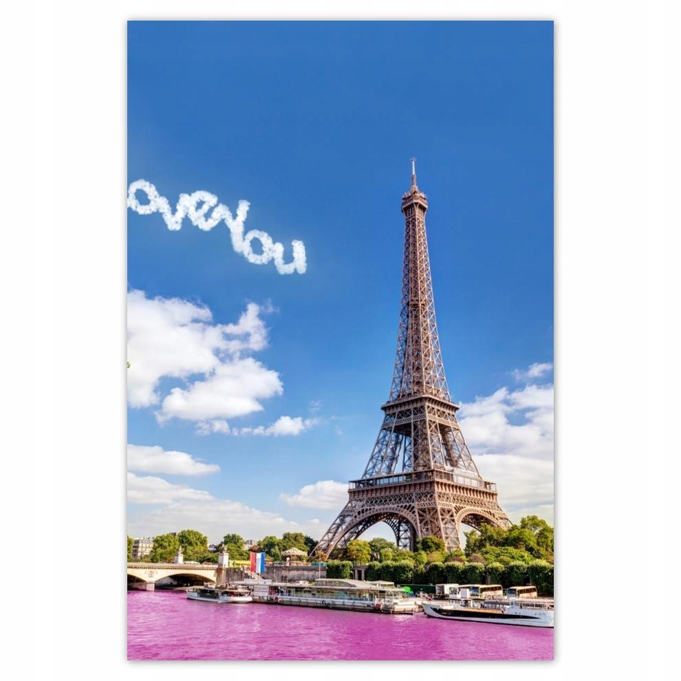 

Plakaty 40x60 Wieża Eiffla I love You