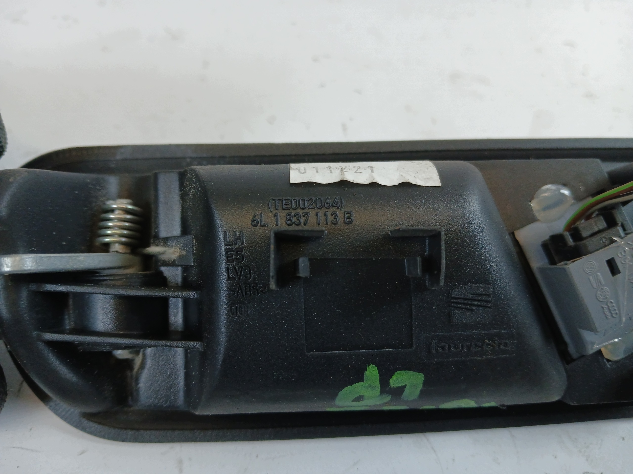 SEAT IBIZA III handle inner left front 6L1837113B