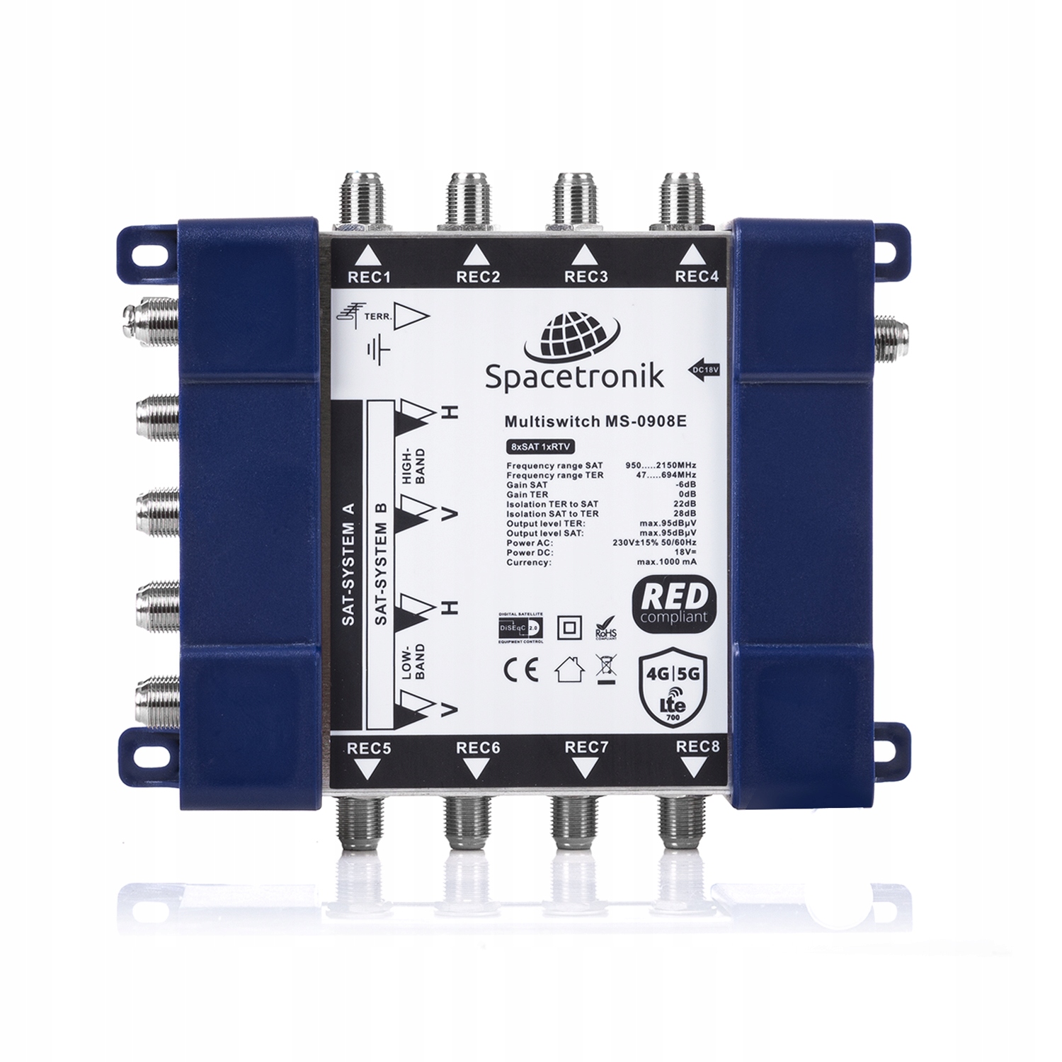 Multiswitch 9/8 Spacetronik E-Series MS-0908E Kod producenta MS0908E