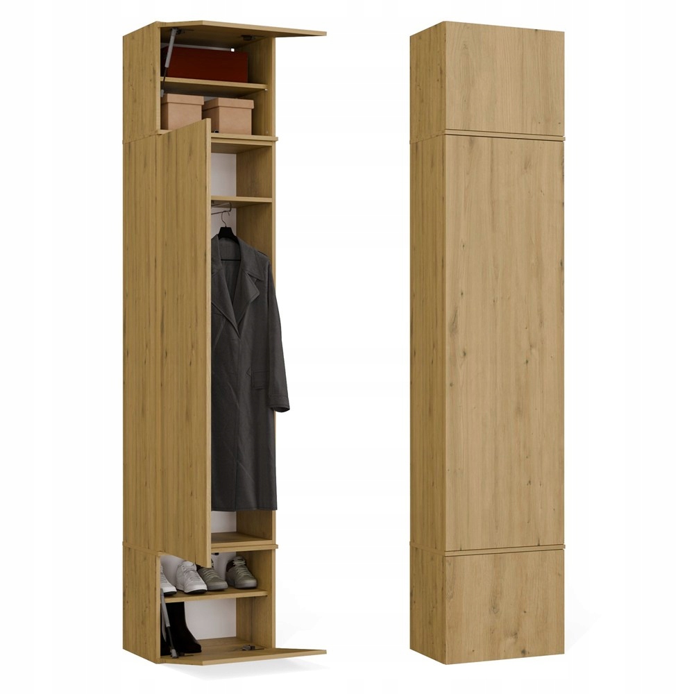 Skříň Haga 1SZ Skříňka 3 Dveře Do Předsíně Chodby Dub Artisan