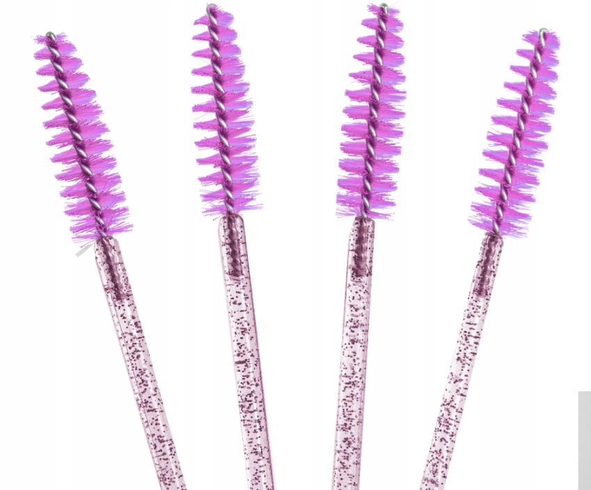 50x SZCZOTECZKA DO RZĘS I BRWI SPIRALKA Rodzaj szczoteczki