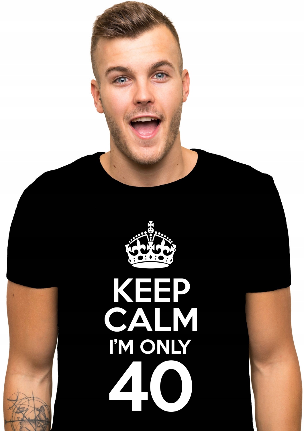 

koszulka Keep Calm I'M Only 40