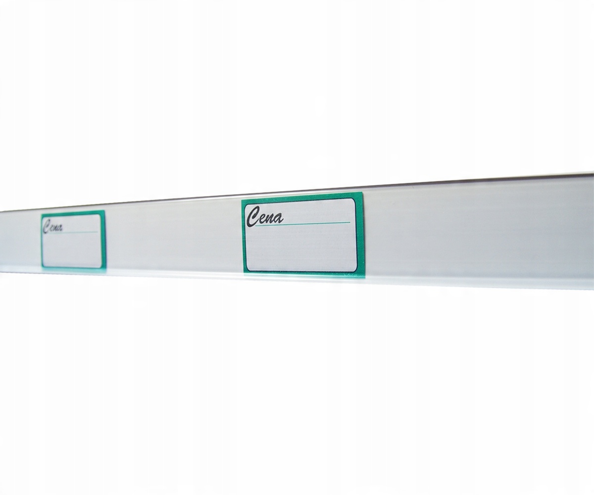 

Listwa Cenowa Samoprzylepna 120CM Biała Sklep i1