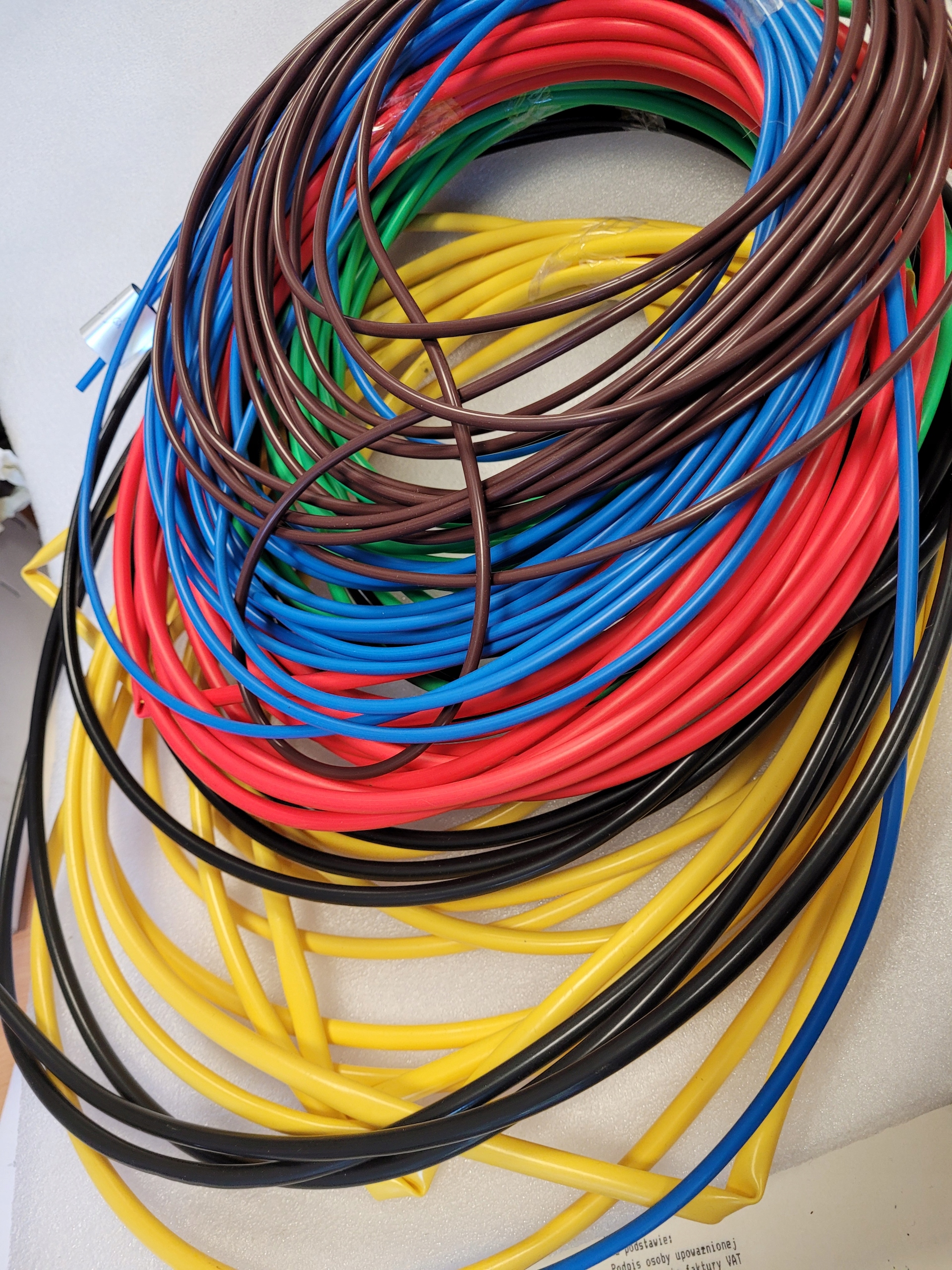 KOSZULKA elektro IZOLACYJNA PCV- 4mm 10m brązowa