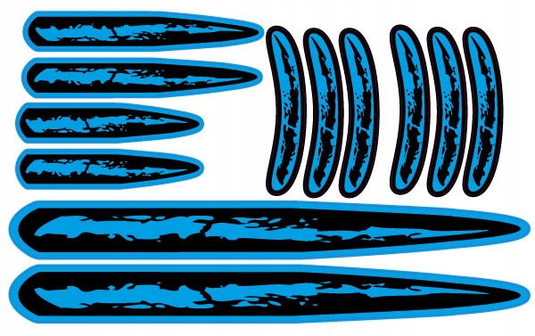 Naklejka naklejki na rower Infect