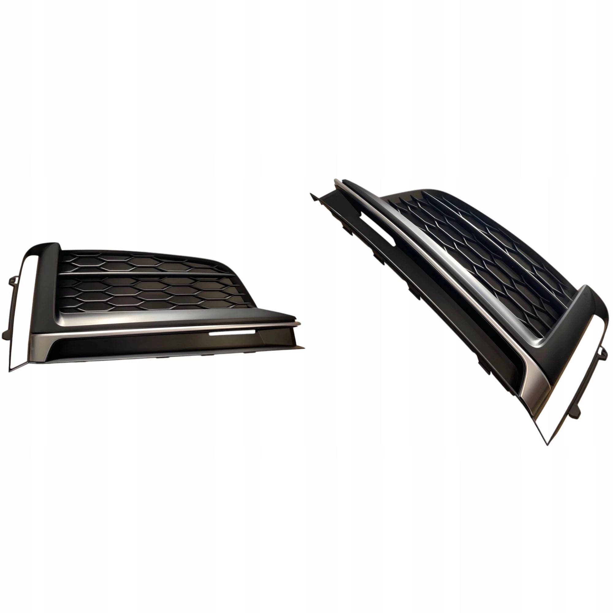 Sada x2 Mřížka nárazníku Pravá Levá atrapa Audi A5 8W6 16-19 S-Line chrom