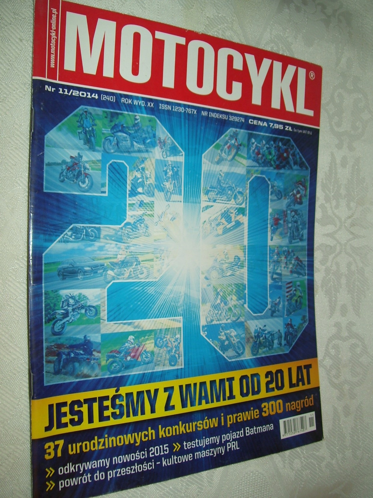 MOTOCYKL - JESTEŚMY Z WAMI OD 20 LAT - 11/2014