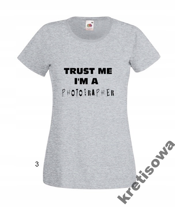 

Kolorowe Koszulki Fotograf Wzory Smiena Aparat