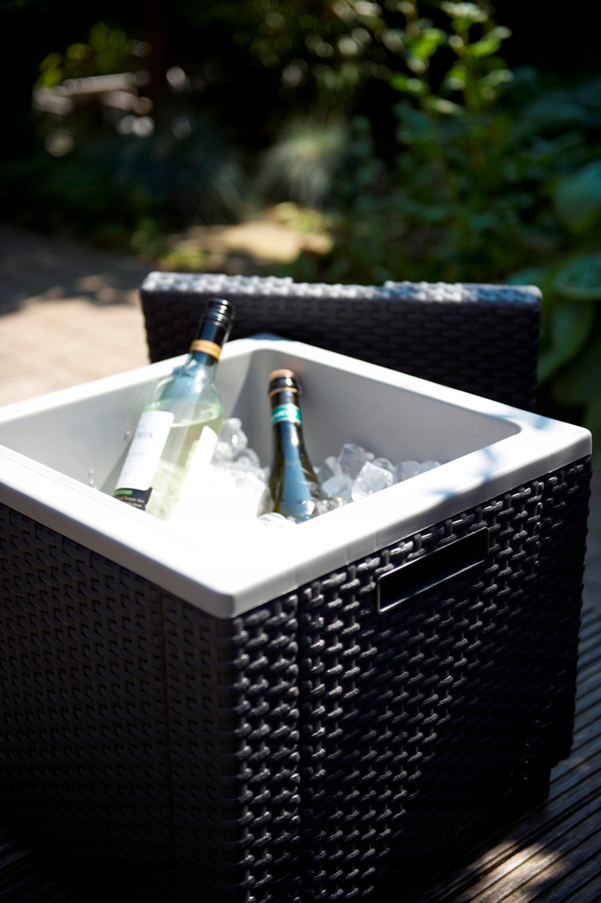 Lodówka ogrodowa siedzisko ICE CUBE Keter antracyt Rodzaj stacjonarny