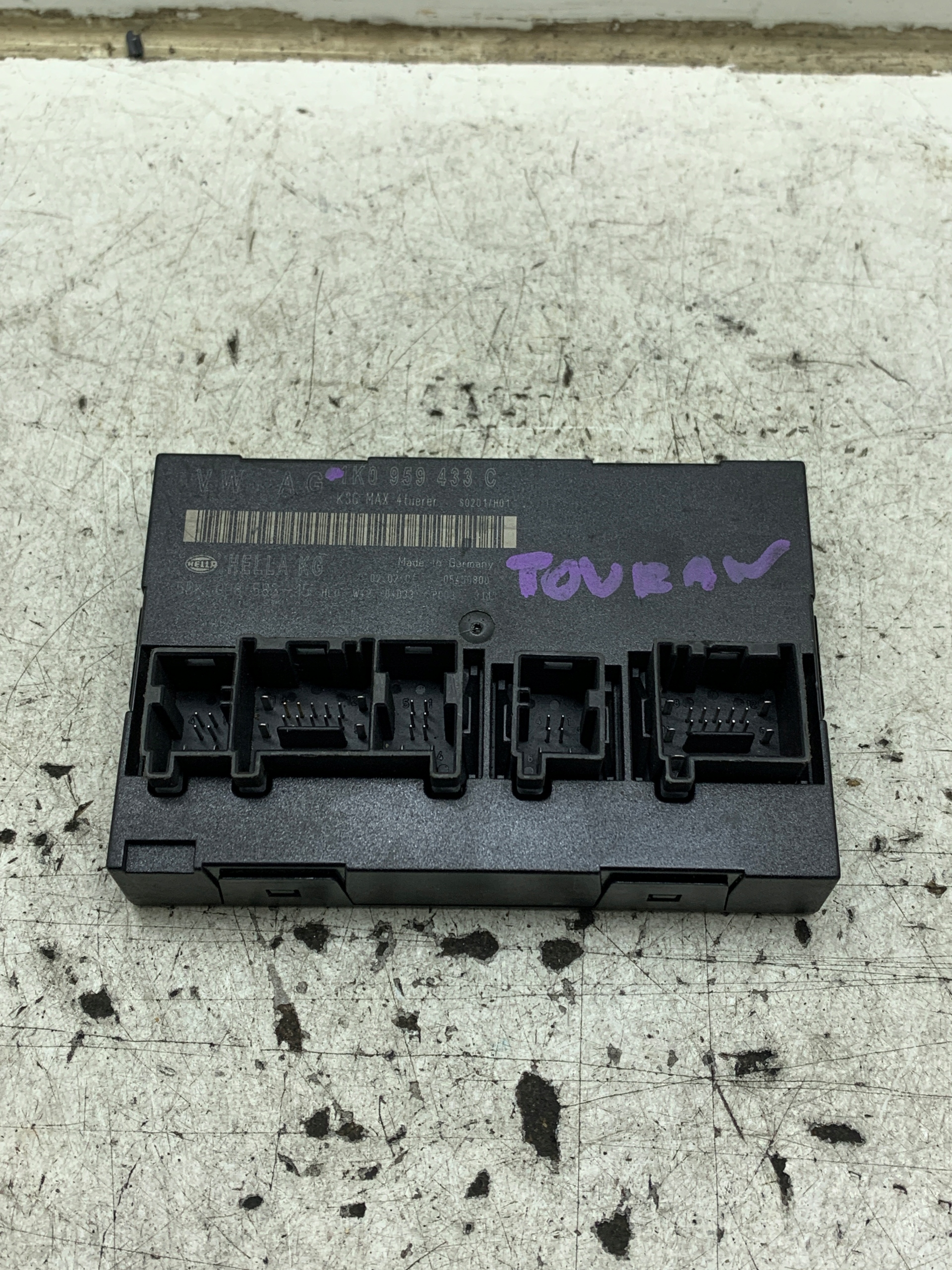 comfort control unit 1K0959433C VW