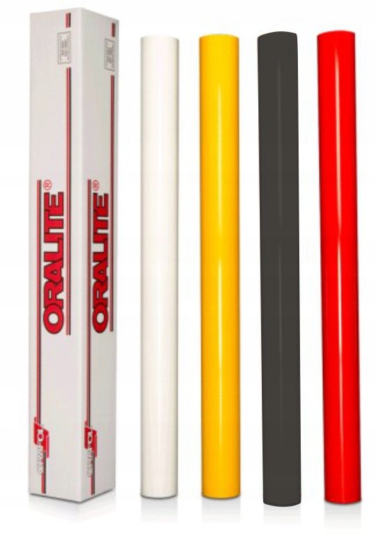 FOLIA ODBLASKOWA SAMOPRZYLEPNA ARKUSZ 10x123 CM Kolor dominujący czarny