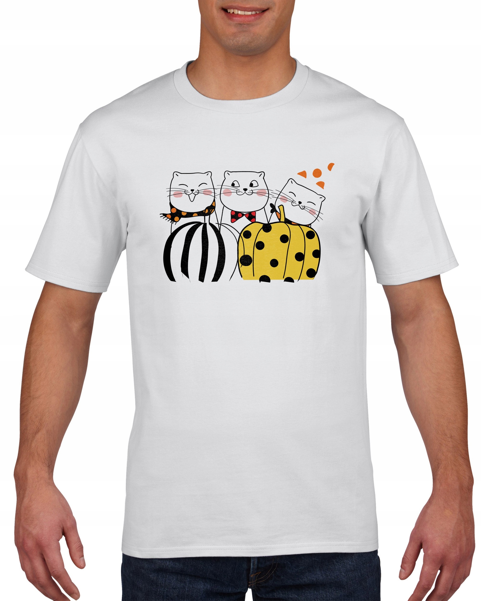 

Koszulka meska Koty Kotki Halloween S