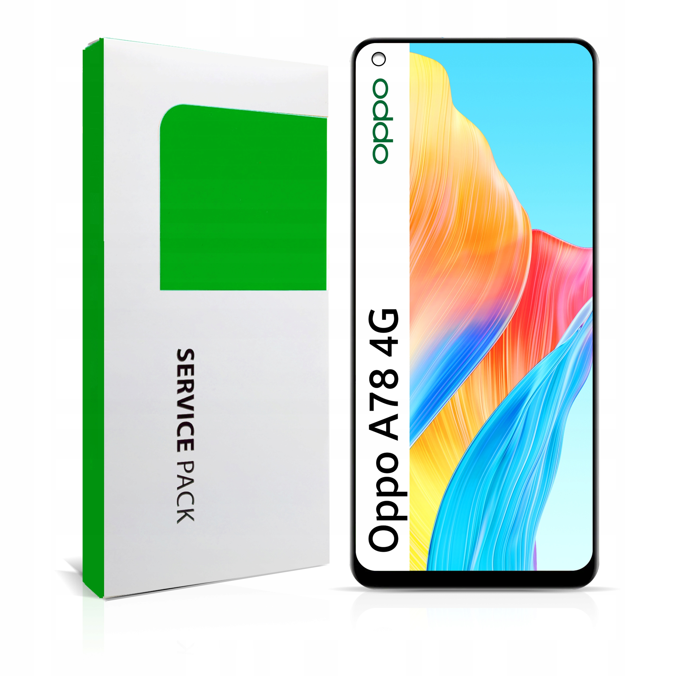 Originál Zila pre Oppo A78 4G LCD displej Digitizer Dotyk