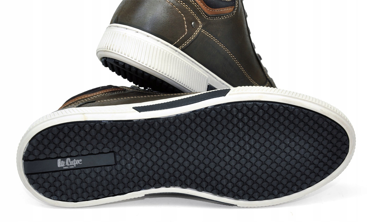 LEE COOPER BUTY CODZIENNE ELEGANCKIE 1470M 41 Kolor brązowy