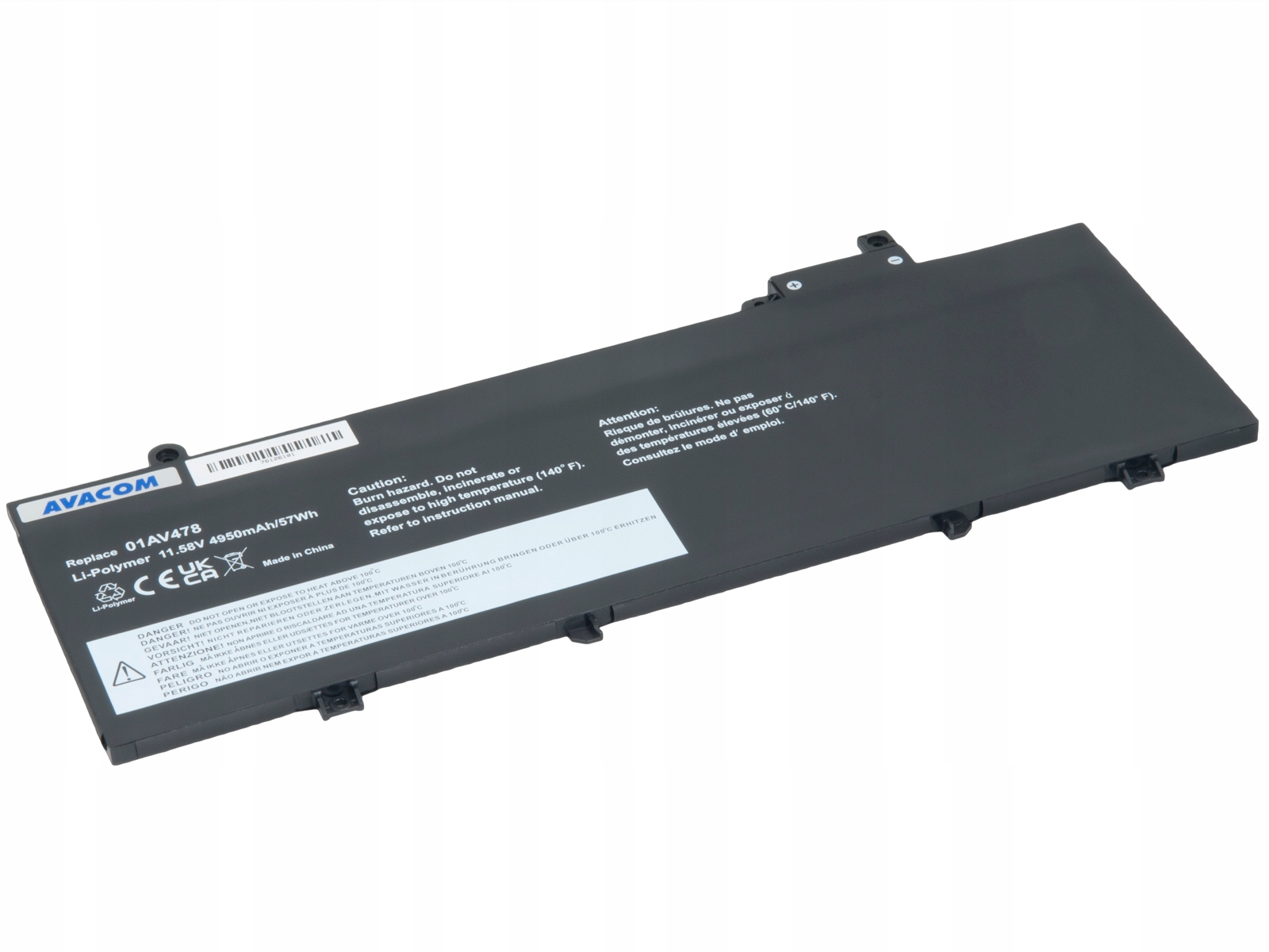 Batéria Avacom pre Lenovo ThinkPad T480S Li-Pol 11, 58 V 4950mAh 57Wh…