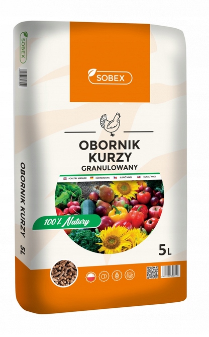 

Sobex Obornik Nawóz Kurzy Granulowany 5L