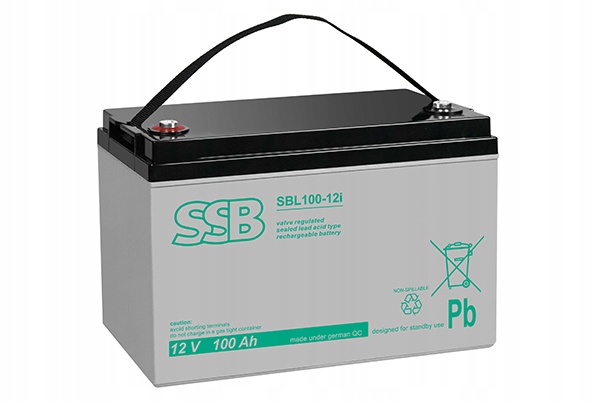 Akumulator Ssb Sbl 100-12I 12V 100Ah Agm