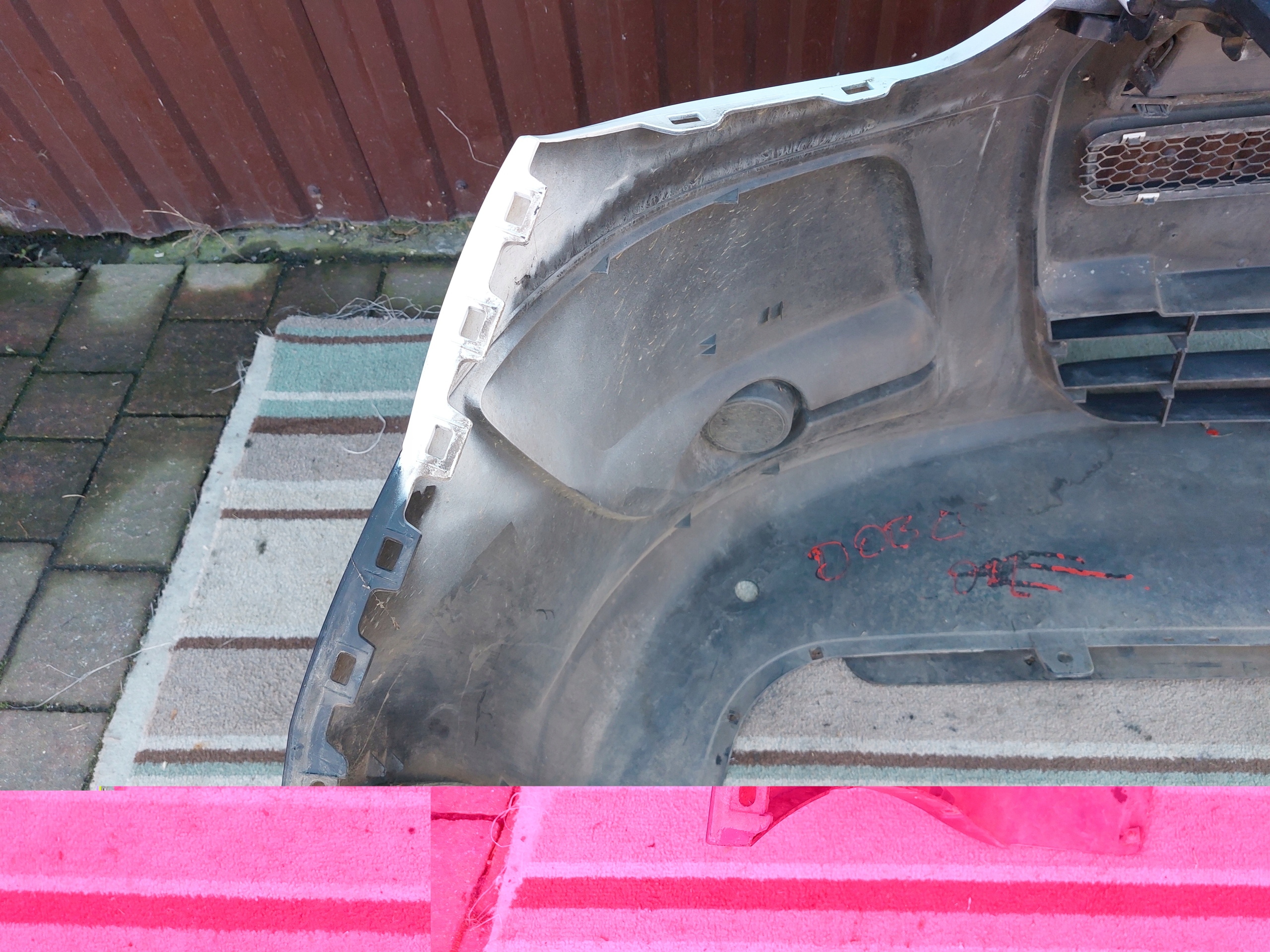 bumper front FIAT DOBLO II 10-14r