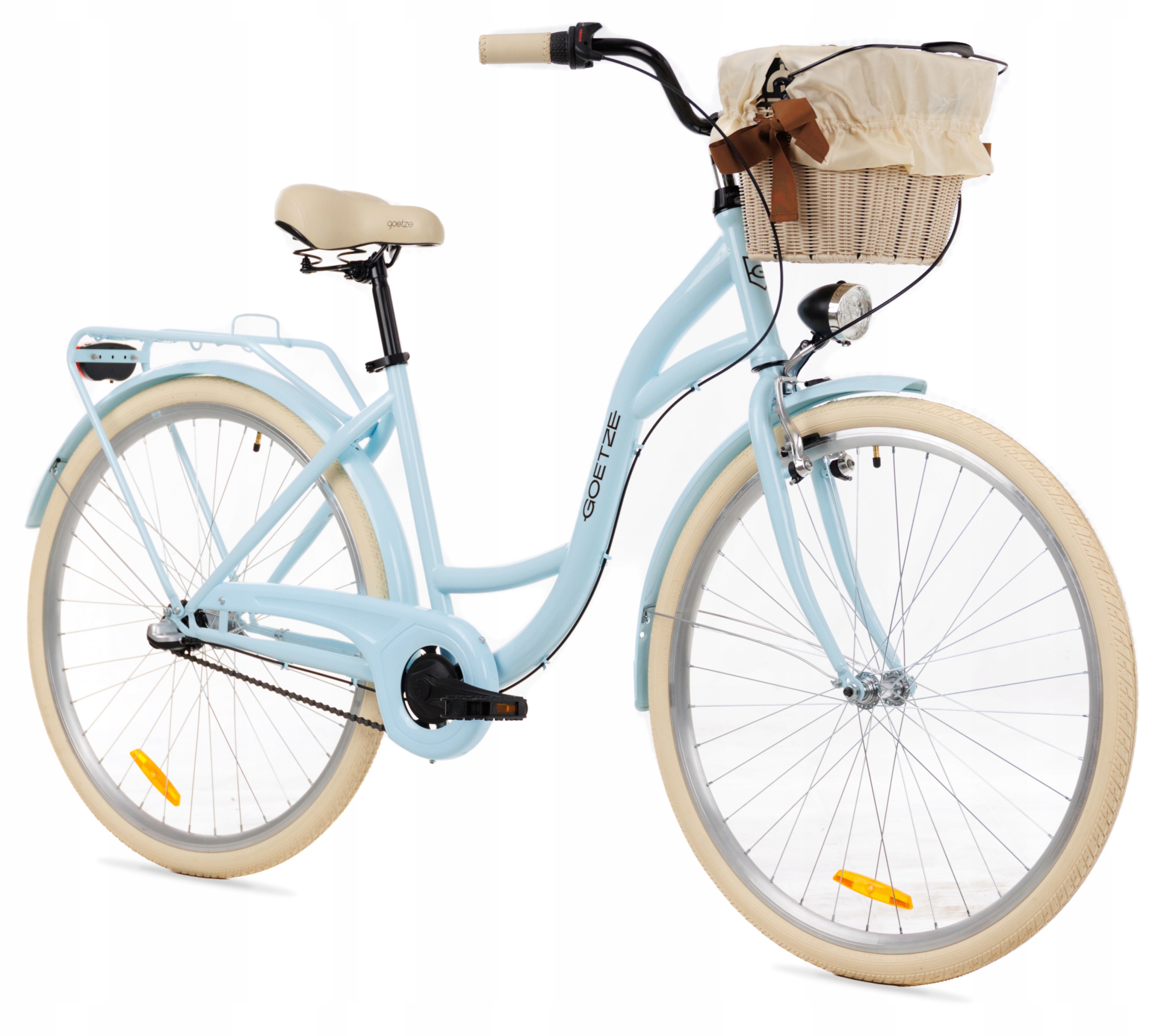 Rower miejski Goetze Style 28 3b+kosz Lekka Damka