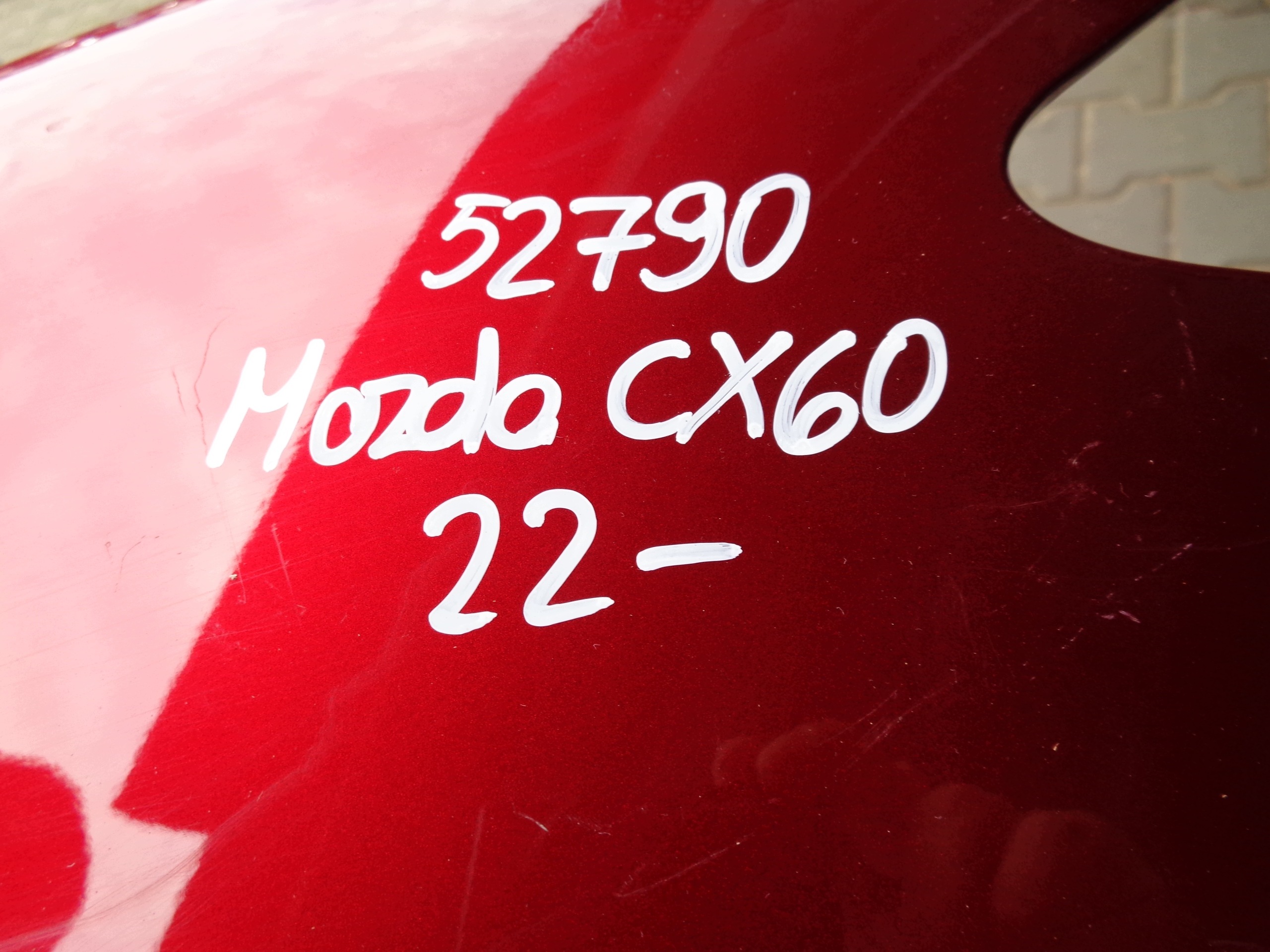 fender right front MAZDA CX60 22- NR 52790