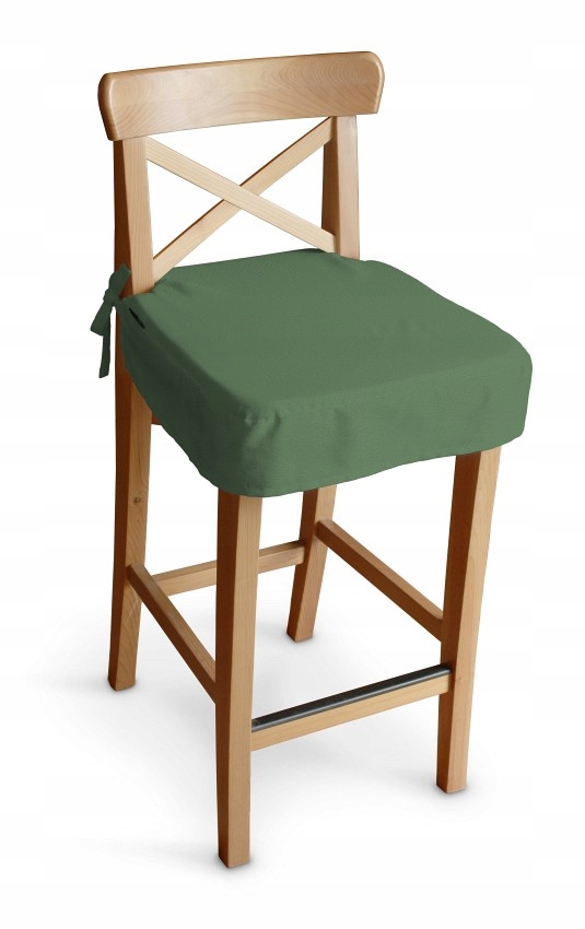 Dekoria Sedák na barovou židli Ingolf Ikea zelený