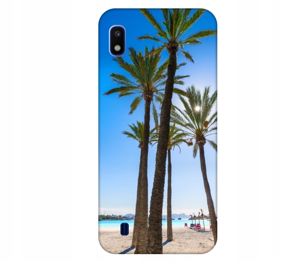

Etui pokrowiec do Samsung Galaxy A10 Palmy plaza w