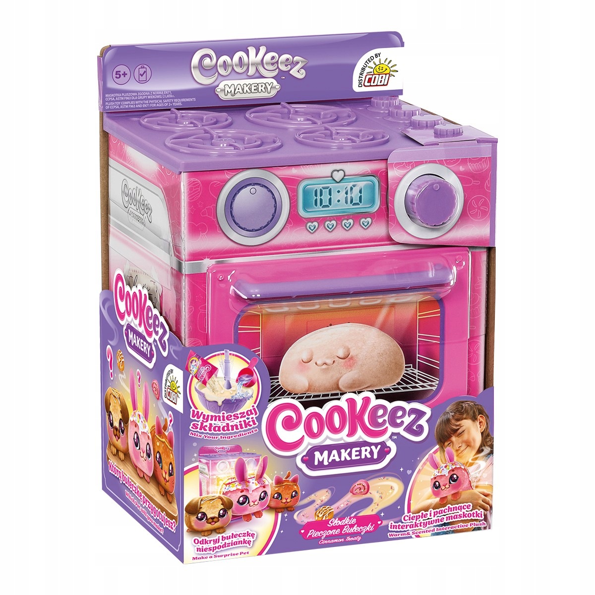 Cobi Maskotka interaktywna Cookeez Makery Pieczone Bułeczki