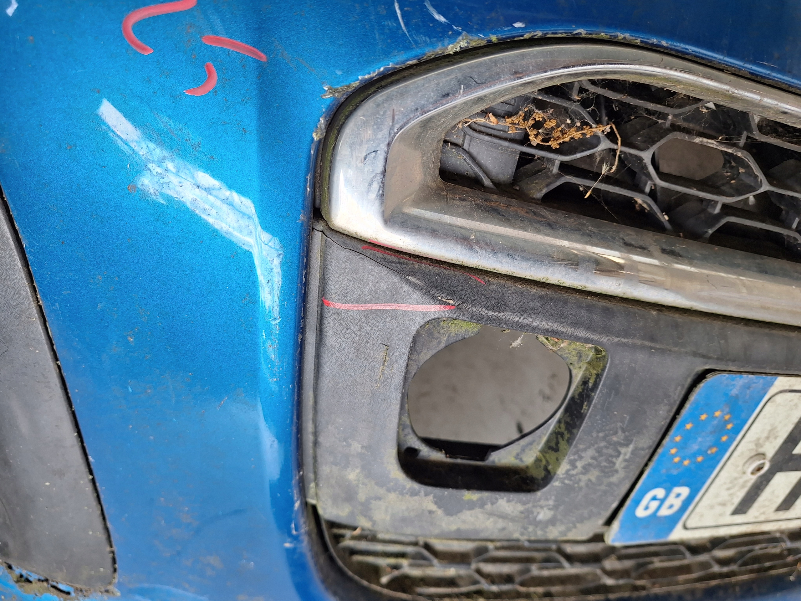 CITROEN C1 LIFT 12-14 paraurti + LED