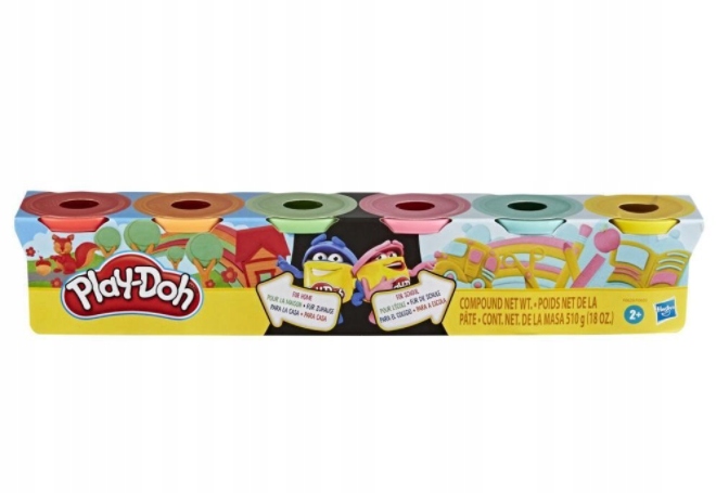 

Hasbro Play Doh Ciastolina 3+3 Tub Pastelowe F0629
