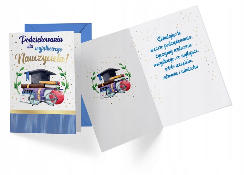 

Karnet PR-423 Podziękowania dla Nauczyciela