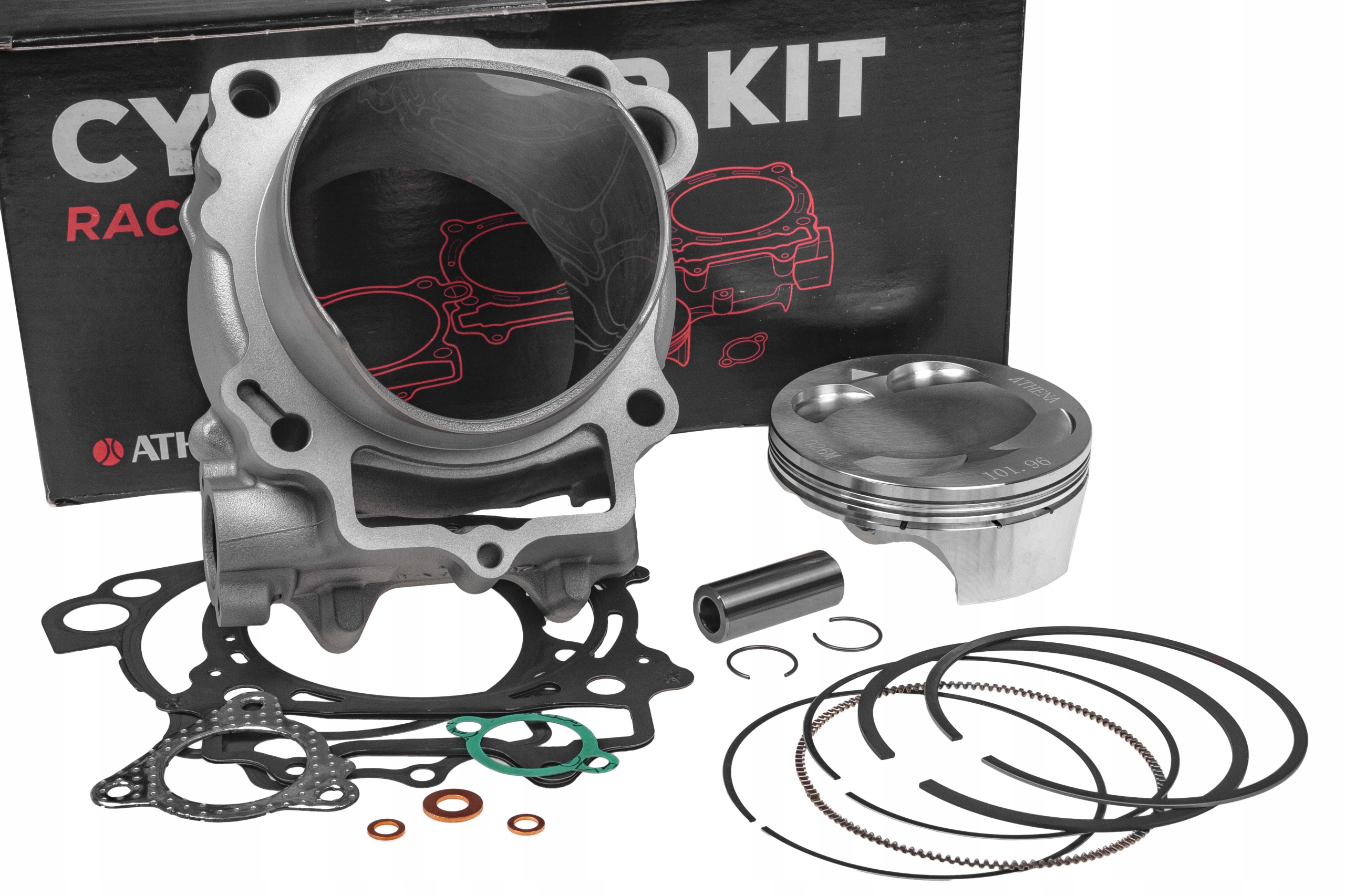 Cylinder Kit Athena Big Bore 500cc, Yamaha Yz 450 F 10-17 (bez hlavy)