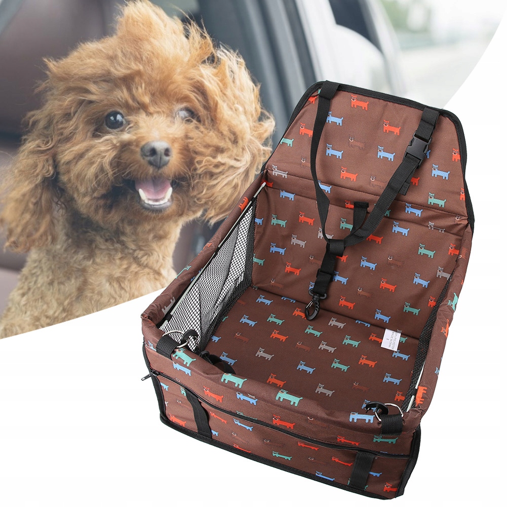 Levně Přepravka Do Auta Pro Psa Křeslo Sedačka Pro Psa Na Sedadlo