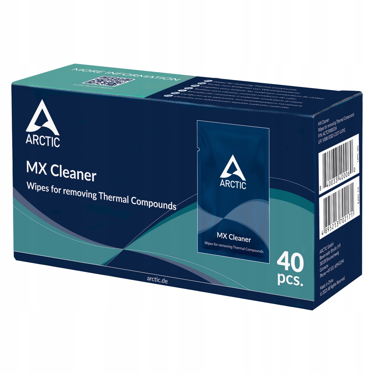 

Arctic MX Cleaner ściereczki do usuwania pasty