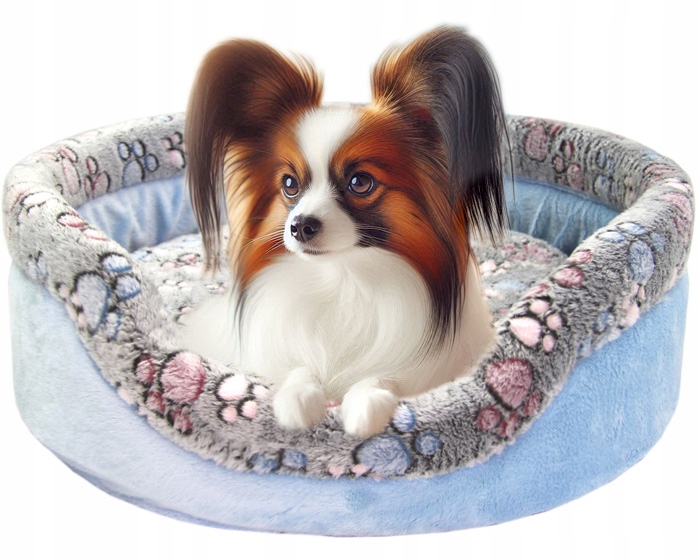 Plyšová kotec pelíšek potah pro psa york maltipoo chihuahua špic ⌀45