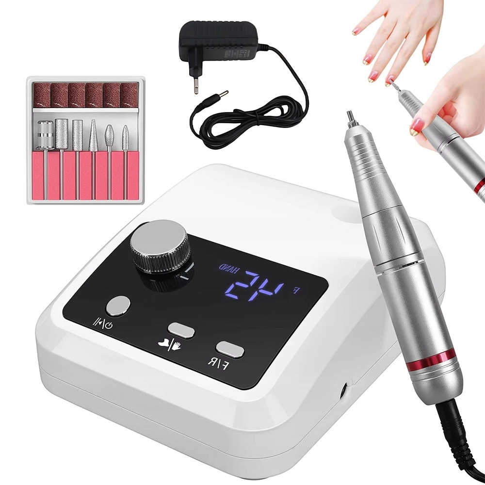 Elektrická Vrtačka Na Nehty – Profesionální Sada Gelové Pedikúry