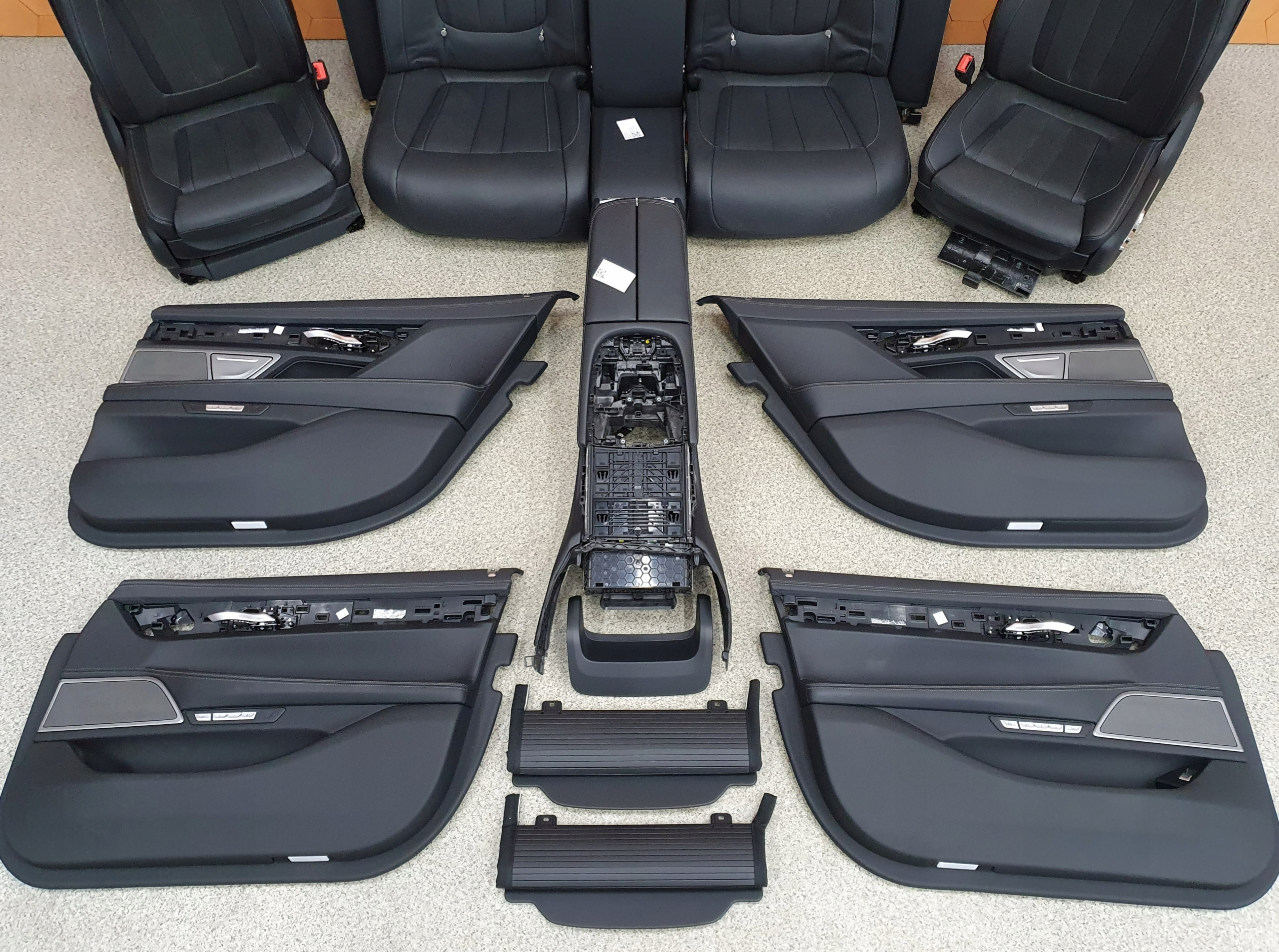 BMW G12 inner seats side KOMFORT MASAZ WENTYLACJA
