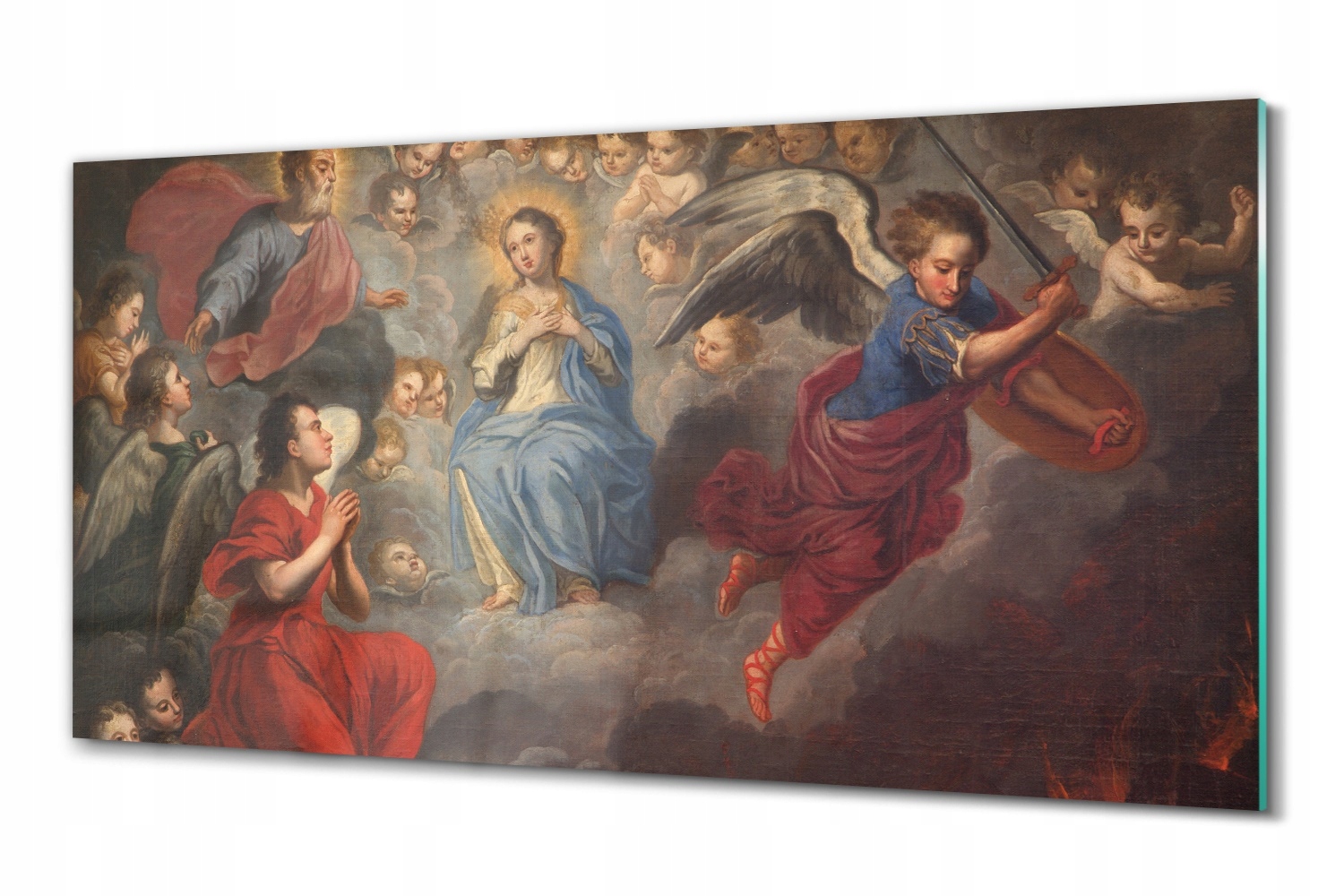 

Wniebowzięcie Maryi 100x50 Obraz szklany na ścianę