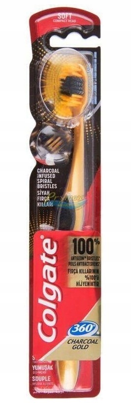 

Colgate Szczoteczka do Zębów Charcoal 360 Gold