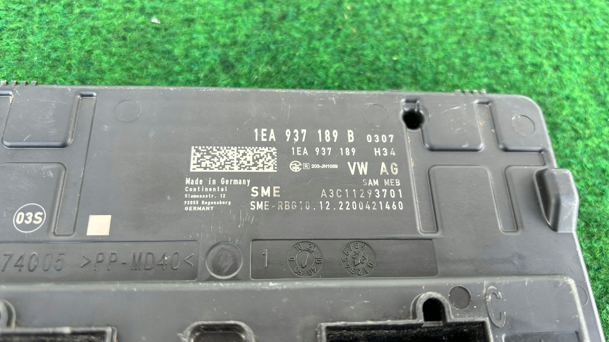 comfort control unit computer VW ID.3 ID.4 ENYAQ Q4 E-TRON 1EA937189B K65/011