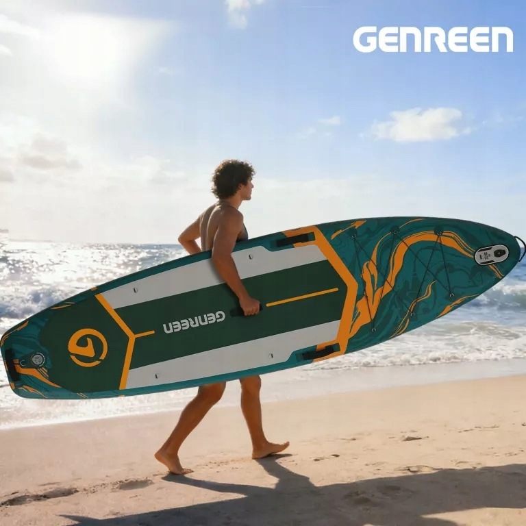 Genreen Deska Sup Nadmuchiwana All-around Z Akcesoriami