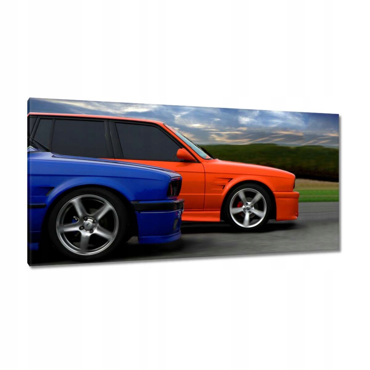 Obrazy 115x55 Závody Bmw