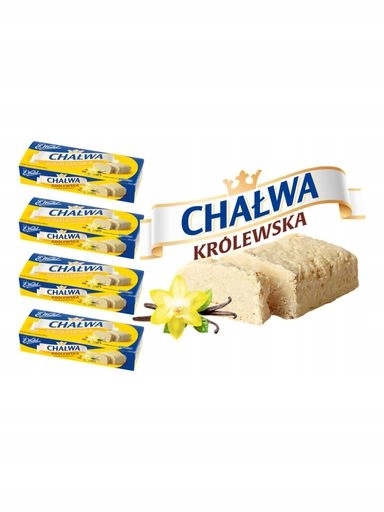 Levně E.Wedel Chalva Královská vanilková 4 x 250 g