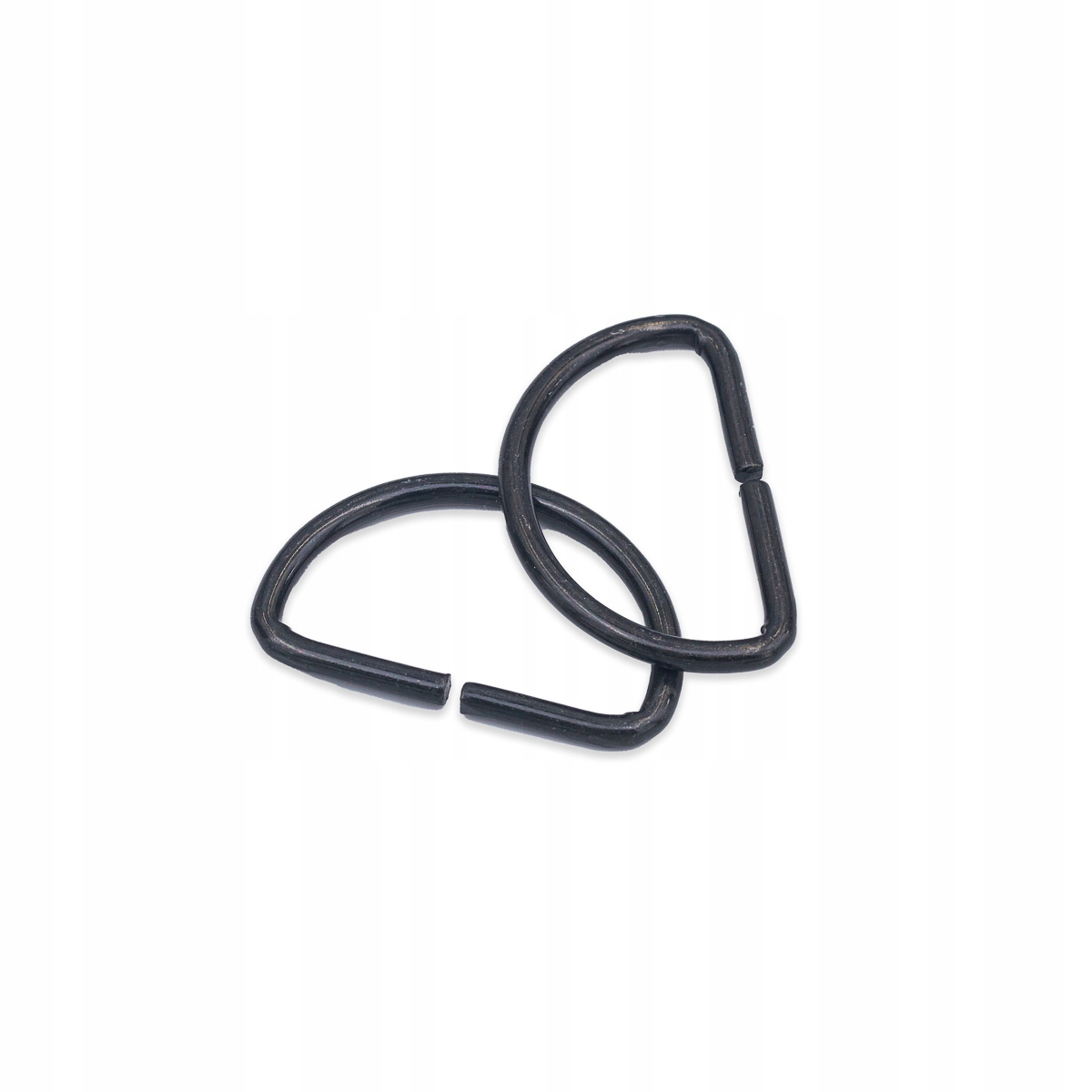 Půlkruh Kovový do kabelky P40/21/3,5 9011 100ks